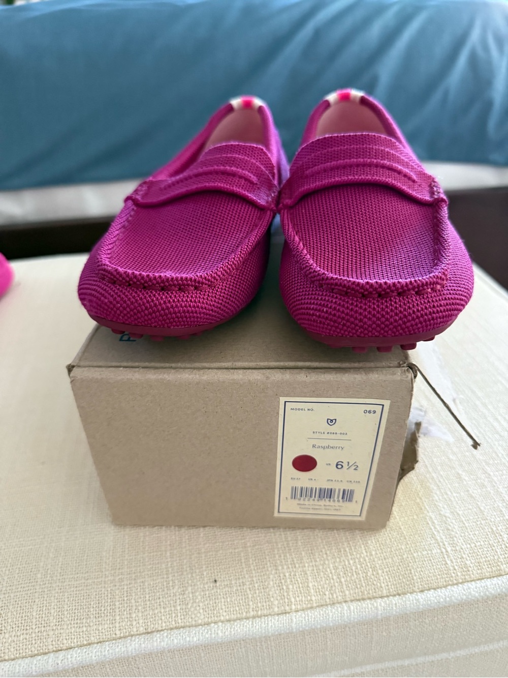 Rothy’s Loafer in Raspberry - Picture 7 of 8